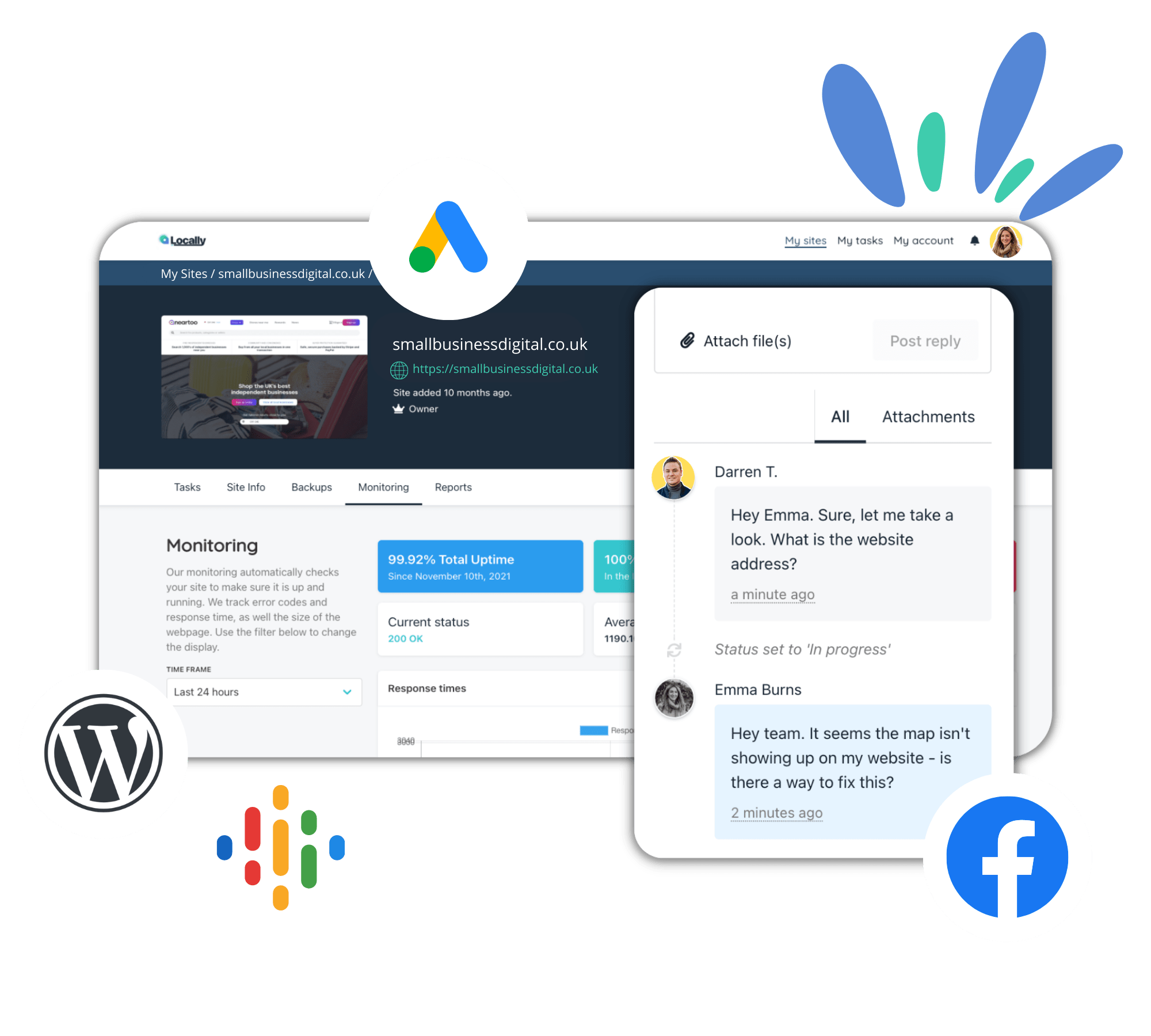 Wordpress Support and Hosting by Locally UK